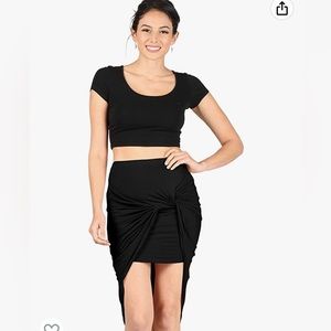 Asymmetrical skirt